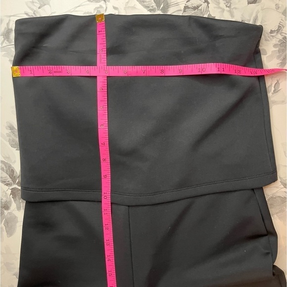 NWT ASOS black Bandeau Double Layer Jumpsuit size 4 - Picture 16 of 16
